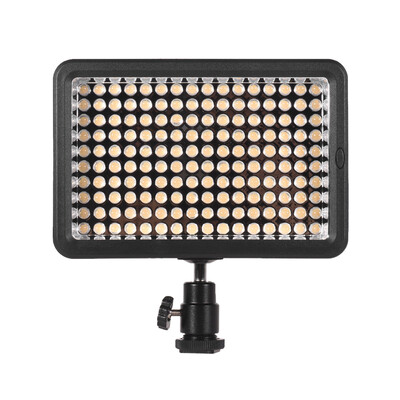

Professional Dimmable Ultra High Power LED Video Light 5600K Photography Fill Light 160 LEDs Beads CRI 95 with Color Filters for