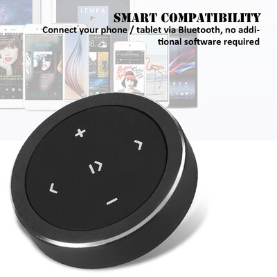 

Greensen Car Bluetooth Controller Steering Wheel Bluetooth 40 Media Remote Control Cellphone Tablet