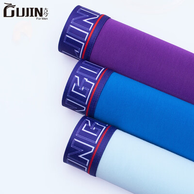 

Ancient&modern mens underwear boyshort contrast color simple solid color sports cotton mens underwear in the waist mens shorts EXGSJ57 light gray - light blue - pink