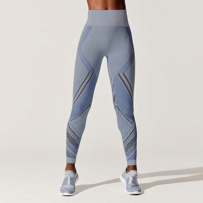 

Starmoon Womens hollow High Waist And Hip sSeamless Running Fitness Yoga Pants