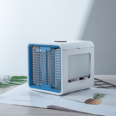 

Gobestart Portable Small Fan Air Cooling System Household Office Lighting LED Air Cooler