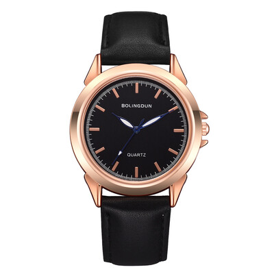 

Wish hot sale personality trendy blue hand quartz watch new business meeting high-end mens fashion watch