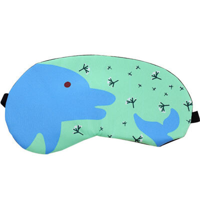 

1PC Cartoon Unisex Relax Eye Sleeping Aid Blindfold Cover Eyeshade Eye Patch Cute DuckBearCatTowerFlamingos Sleeping Mask
