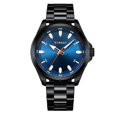 

CURREN Men Quartz Business Fashion Watch Stainless Steel Strap Simple Creative Wristwatch for Business Date Party Gift