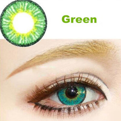 

1Pair Women Multicolor Color Contact Lenses for Eye Makeup Cosplay Masquerade
