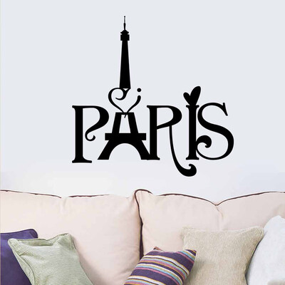 

Stylish Paris Tower PVC Removable Room Decal Art Wall Sticker Home Decor