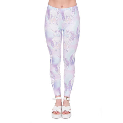 

Cartoon Horse 3D Digital Print Women Leggings High Waist Casual Yoga Pants