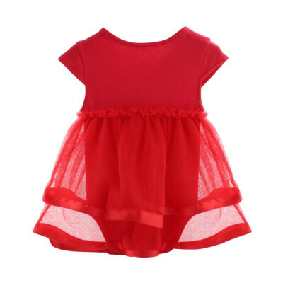 

Summer Newborn Baby Dress Girls Jumpsuit Cotton Bow Baby Rompers For girls Kids Infant Clothes