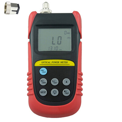 

Tellid Portable -70dB to 6dB 800nm1700nm Fiber Optic Power Meter Optical Laser power meter With FC SC Optical Interface