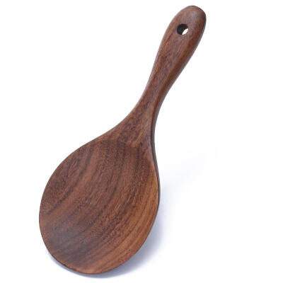 

Natural Wood Non-stick Shovel Pan Rice Spoon Kitchen Cooking Tool Cookware