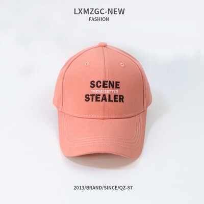 

Hat Korean version of the new women outdoor sunscreen baseball cap manufacturer wholesale letter embroidered tide baseball cap