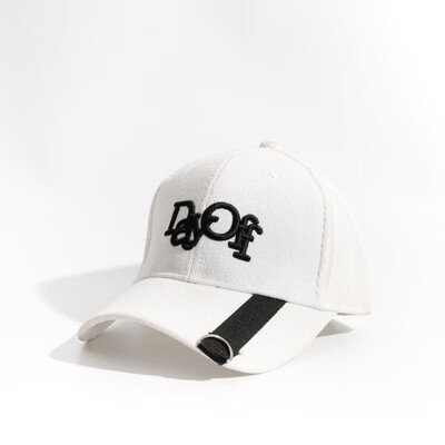 

Fallwinter new hat female letters embroidered corduroy baseball cap Korean student lovers fashion Cap male tide