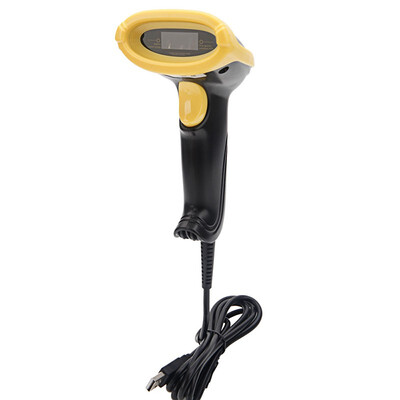 

Ktaxon Barcode Scanner 24G Wireless USB Wired 1D Laser Automatic Barcode Reader Handhold Bar Code Scanner