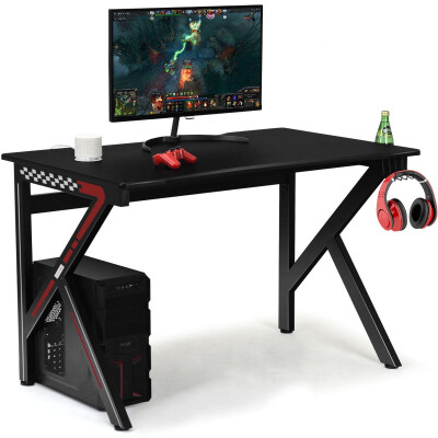 

K-Shaped E-Sports Gaming Desk Gamers Computer Table