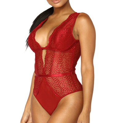 

Toponeto Women Babydoll Sleepwear Underwear Nightwear Lace Lingerie DressBriefs G-string