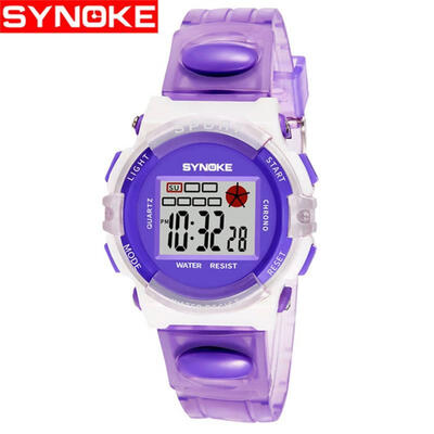 

SYNOKE Children Waterproof Sports Watch Multifunctional LED Digital Date Wristwatch For Outdoor
