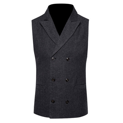 

Toponeto Mens Fashion Business Casual Wedding Waistcoat Tops Vest Jacket Top Coat
