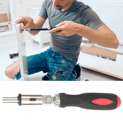 

Greensen Multi-function 180° Angles Adjustable Steel Ratchet Screwdriver