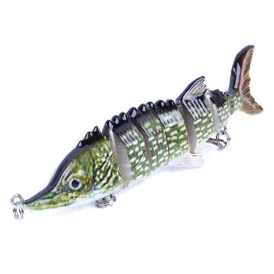 

11cm 16g Multi Jointed 7 Segment Fishing Bait Lifelike Artificial Hard Lure Bait Crankbaits Fishing Wobblers Swimbait Sea Fishing