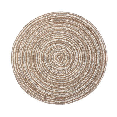 

Round Ramie Insulation Pad Placemats Coaster Home Table Mat Bowls Cup Pad