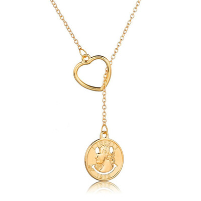 

Trendy Gold Shell With Pearl Design Pendant Necklace For Women Hallow Eye Beautiful Necklace Jewelry Female Wedding Jewelry