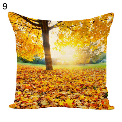 

Maple Leaves Square Throw Pillow Case Cushion Cover Home Sofa Bed Car Decor