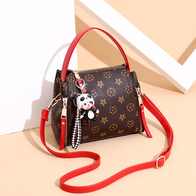 

Ins super fire handbag female bag 2018 trend leisure bucket bag fashion wild shoulder slung small bag