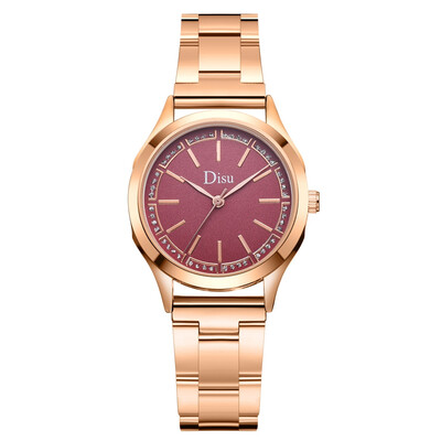 

RM Disu Casual Quartz Steel Strip Precision Scale Watch Analog Wrist Watch