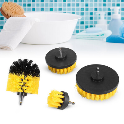 

Greensen 23545inch Tile Grout Cleaner Bathtub Toilet Drill Attachment Cleaning Brush SetDrill Brush Grout Cleaner