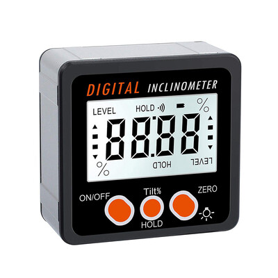 

360 Degree Angle Digital Protractor Inclinometer Electronic Bevel Box Angle Gauge Meter Measuring Tools Magnetic Base