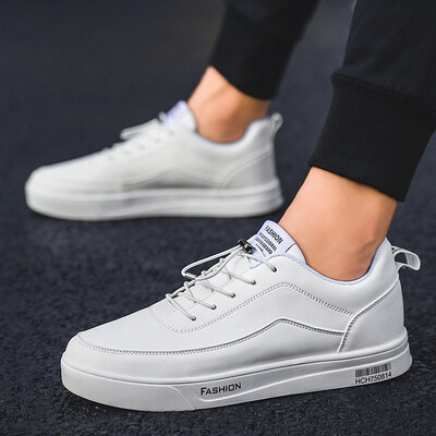 

Mens shoes autumn Korean version of the trend of wild shoes flat casual shoes breathable mens white shoes tide shoes