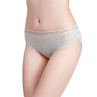 

Toponeto Women Sexy Cotton Panties Briefs Underwear Elastic Lingerie Breathable