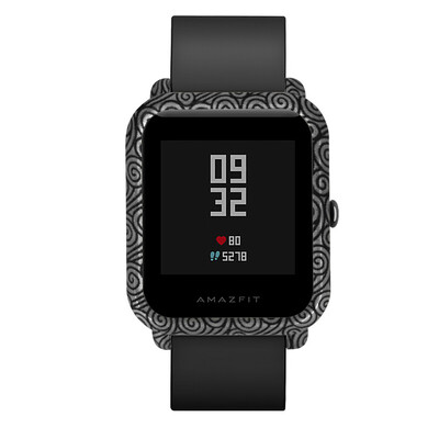 

TAMISTER Ultra-thin Full Coverage PC Screen Protector Bumper Case for AMAZFIT Youth Ed