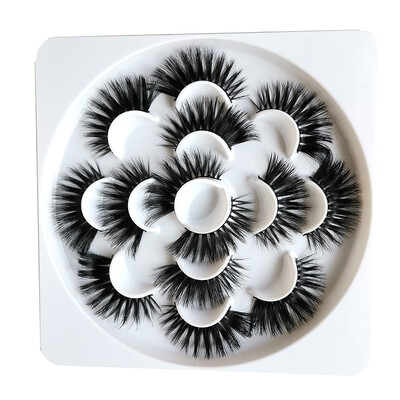 

〖Follure〗Luxury 7Paire 3D False Lashes Fluffy Strip Eyelashes Long Natural Party Makeup