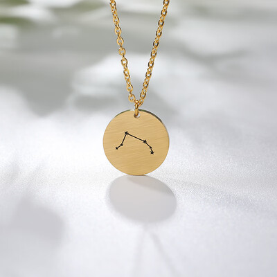 

Twelve Constellations Necklace Leo Aries Taurus Gemini Cancer Virgo Libra Scorpio Sagittarius Capricorn Aquarius Pisces Necklace