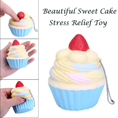 

Siaonvr Beautiful Package Sweet Cake Ice Cream Slow Rising Scented Stress Relief Toy