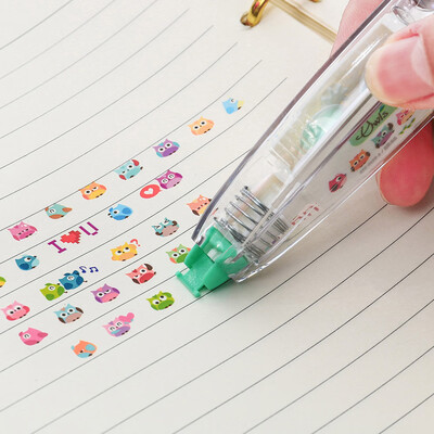 

Siaonvr Creative Stationery Push Correction Tape Lace School Supplies