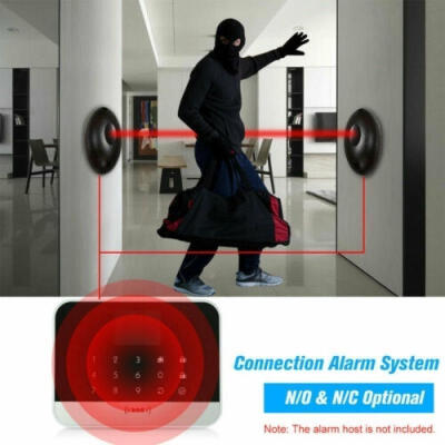 

2Beam Photoelectric Infrared Detector Alarm Barrier Sensor Home Security Alarm