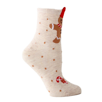 

Womens Socks Warm Christmas Cotton Socks Cosy Female Cute Animal Printed Hosiery