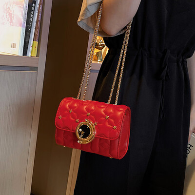 

High-end bag handbag 2019 new wild gas chain bag summer small fresh ins shoulder messenger bag
