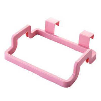 

Funny Portable Kitchen Cabinet Door Basket Hanging Trash Can Waste Bin Garbage Rack Garbage Bag Holder
