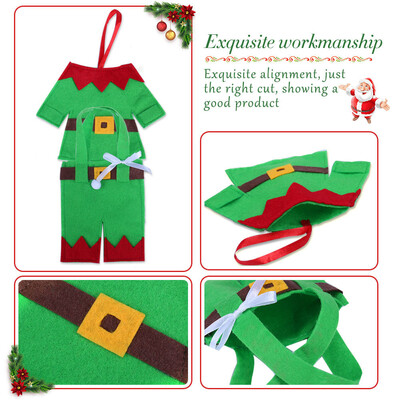 

〖Follure〗Decoration Elf Creative Home Party Fork Set Hat Storage Tool Christmas Bag