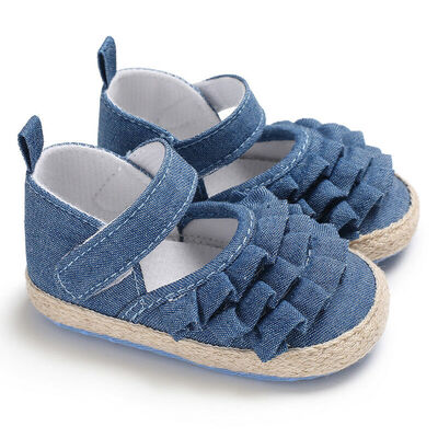 

Summer Bowknot Newborn Girl Toddler Baby Soft Sole Shoes Crib Prewalker Shoes