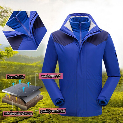 

Toponeto Men Winter Hooded Softshell Windproof Waterproof Soft Coat Shell Jacket
