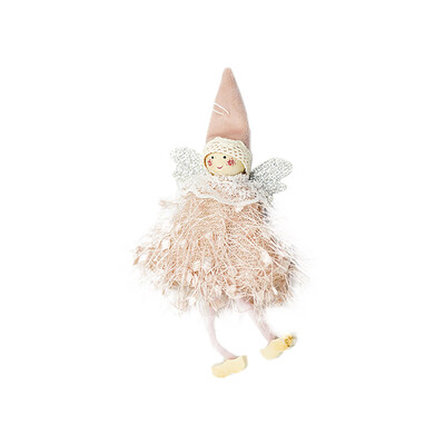 

Siaonvr Lovely Christmas Tree Decorations Woolen Yarn Angel Doll Pendant Hanging Party