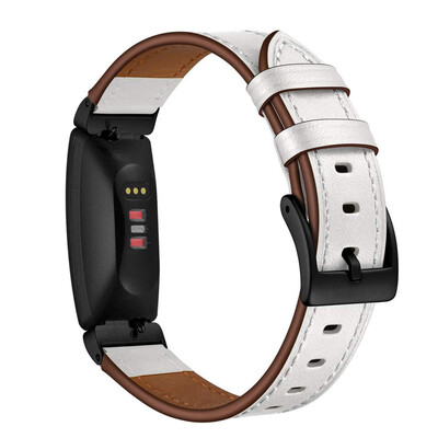 

〖Follure〗Fashion Replacement Leather Band Wrap Bracelet Strap for Fitbit Inspire HR