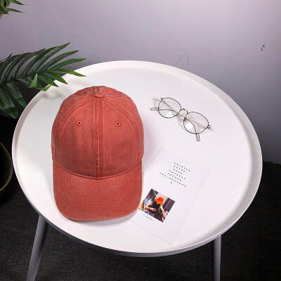 

Hat Female Spring&Summer Retro Washed Denim Pure Baseball Cap Korean Chao Ren Street Outdoor Hip-hop Duck Tongue Cap