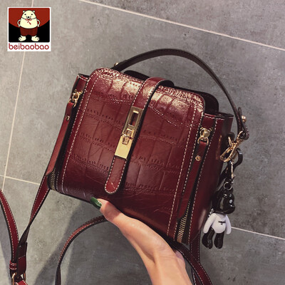 

Ins Super Fire Bag Female 2019 New Korean Joker Portable Bucket Bag Leisure Single Shoulder Messenger Bag