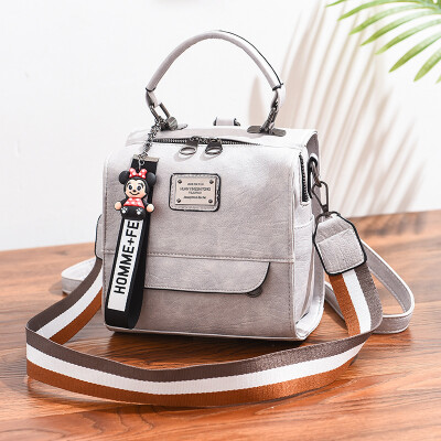 

2019 summer handbags fashion casual female new wave Korean version of the wild slung shoulder bag bucket handbag