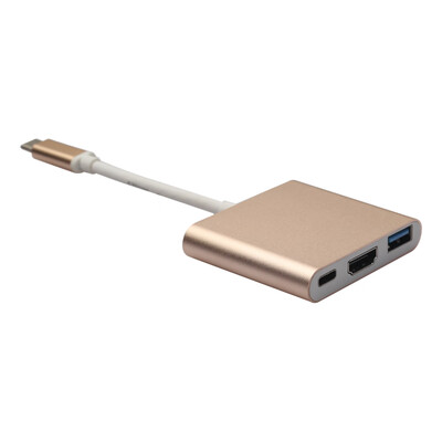 

Type-C 31 to USB30 HDMI Type C Female Charger Adapter for Macbook
